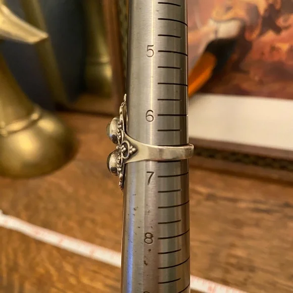 925 Labradorite Ring from Rajasthan - Picture 12 of 12